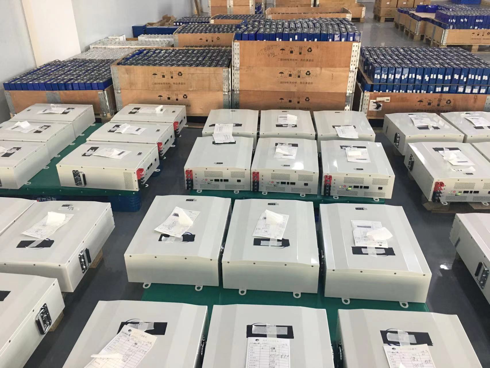 Lithium battery factory